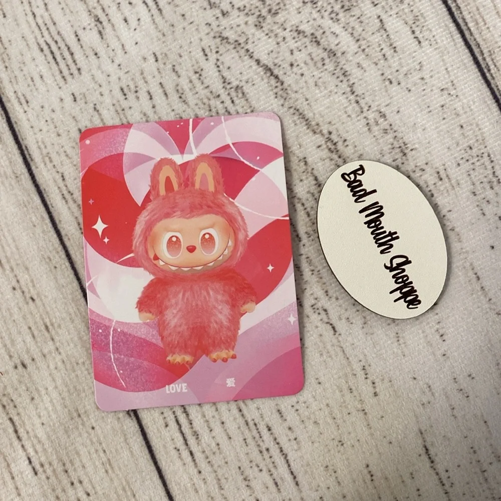 *Pop Mart Labubu Big Into Energy BIE Series Blind Box Plush Bag Charm - Love - Picture 8 of 13